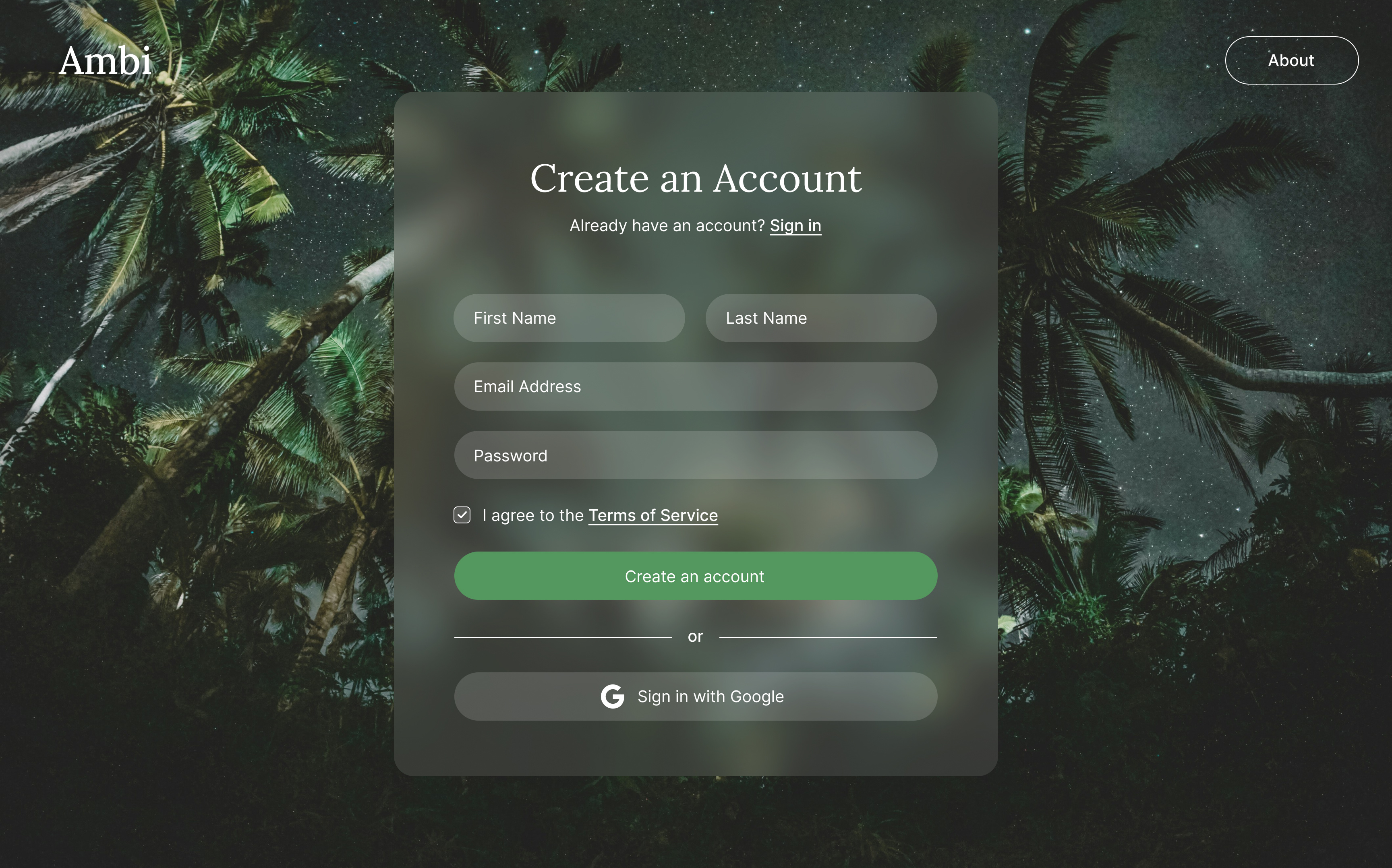 Create an Account | Daily UI #001 001 account create account daily ui design form log in login sign up ui web
