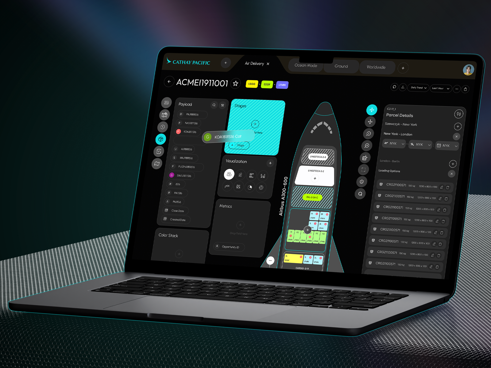 Cathay cargo Shipment Management Dashboard admin dashboard admin dashboard transportation air cargo delivery graphic design minimalist shipment management shipping managemen tracking