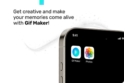 Gif Maker app design ui ux