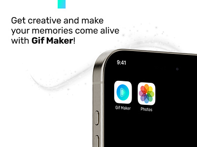 Gif Maker app design ui ux