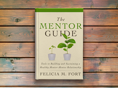 The Mentor Guide Book Jacket Design book cover design graphic design