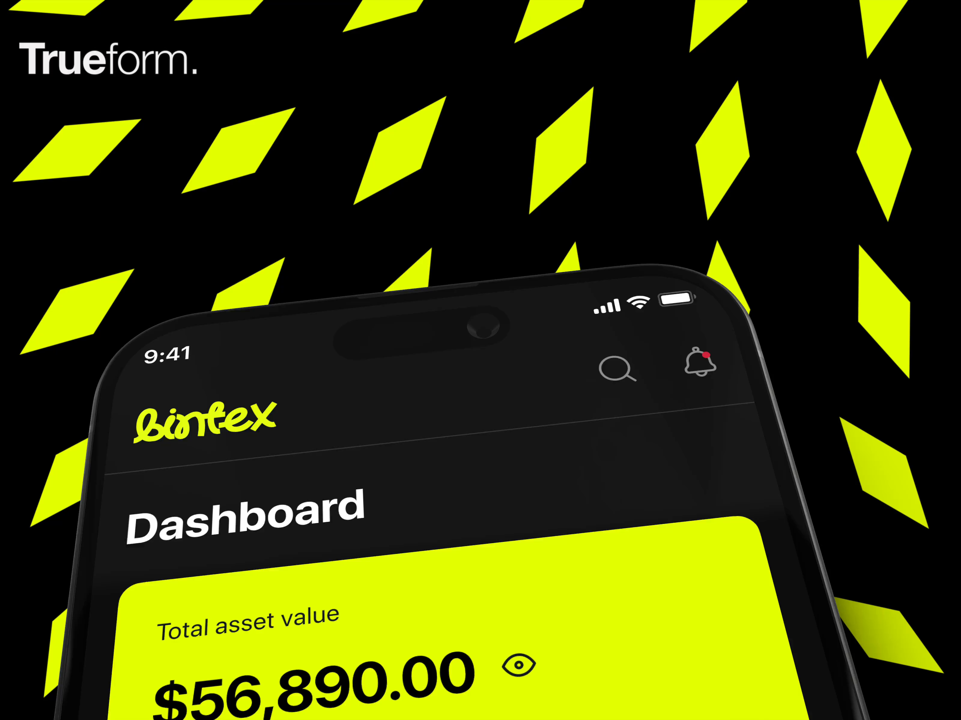 Example of Bintex | Dashboard