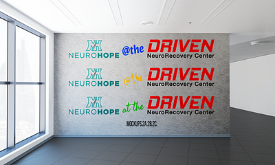 Neurohope / Driven Logo Merger Mockups 1-5 branding design graphic design illustration logo vector