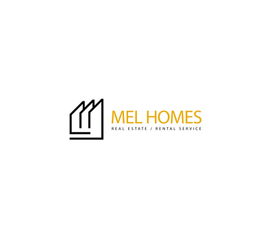 MEL HOMES - LOGO DESIGN/CONCEPT brand brand identity branding graphic design logo logo design logofolio logos