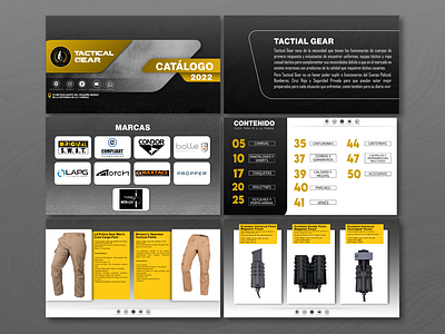 Catálogo graphic design