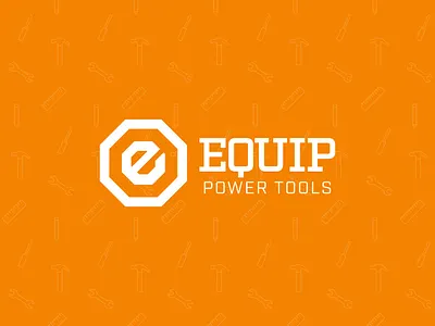 Equip Project ads advertising app branding design graphic design illustration illustrator landing page logo pattern power tools simple social media tools ui vector web design