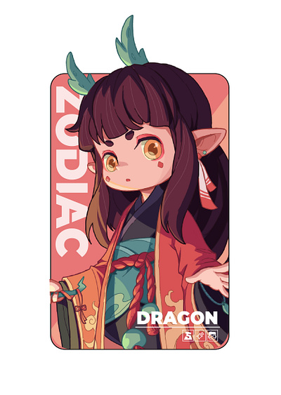 Chinese Zodiac IP Character Design-Dragon character design characters design ipdesign