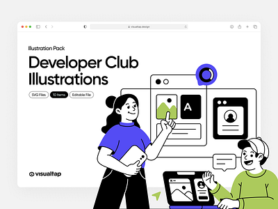 Developer club illustrations🧑‍💻 club code coding dev dev club developer illustration illustration pack illustrations pack tech technology