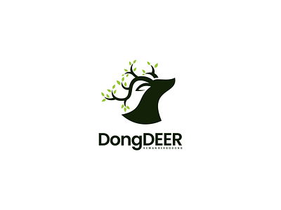 DongDEER logo branding design graphic design icon illustration logo logo design logotype vector