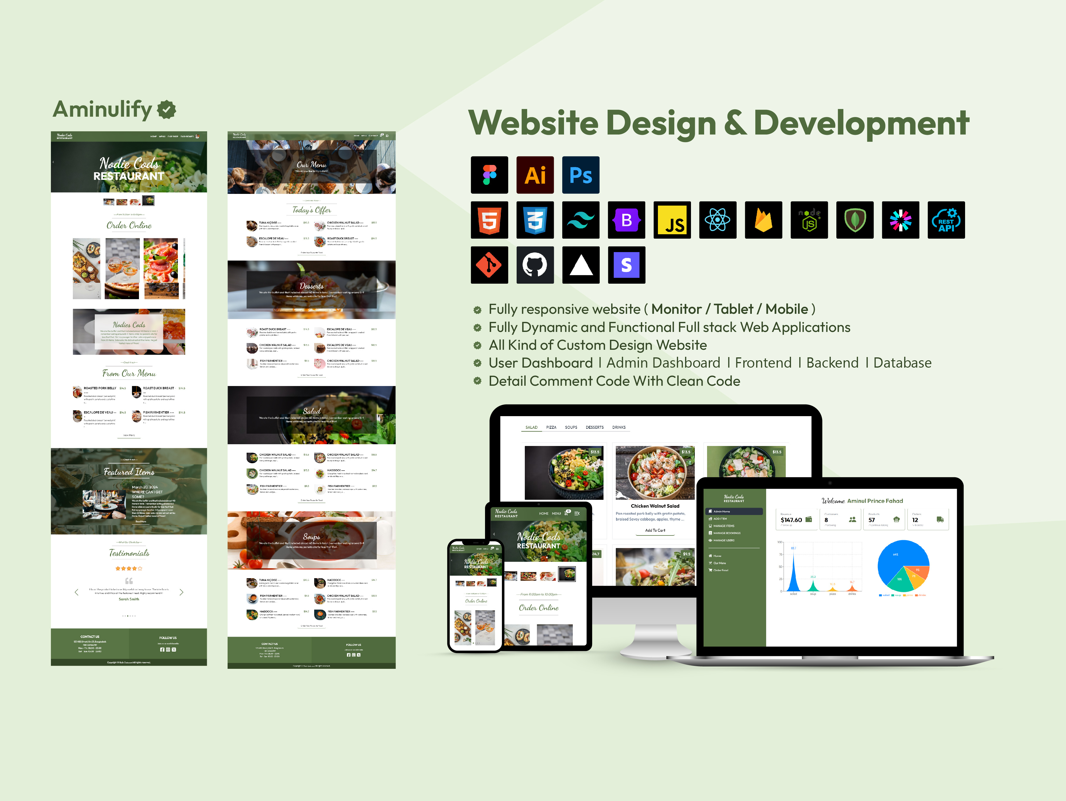 Example of Full Stack Web Application Development
