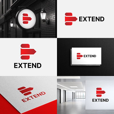 Extend E letter logo design brand branding e letter e letter logo e logo fast logo gradient growth logo logo logo design logotype minimal logo modern logo speed logo sport logo