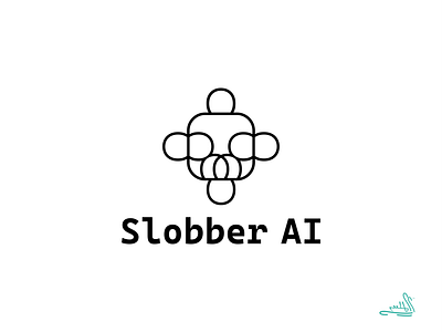 Branding: Slobber AI ai app brand name branding corporate design dog graphic design illustration logo logo design pet software ux stalin