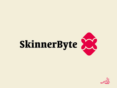 Branding: SkinnerByte app brand name branding corporate design graphic design icon illustration logo logo design modern pet pretty software top ux stalin