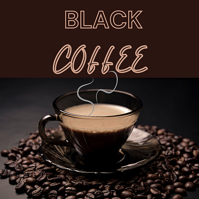 social media post black coffee branding co coffee graphic design social media post