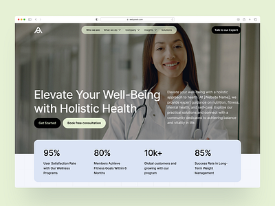 Healthcare Website | Hero Header Concept Layout biotech biotechnology header concept header design header exploration health health care health care website healthcare healthcare concept healthcare design healthcare landing page healthcare website hero design hero header madeinwebflow uiux web design webflow wellness