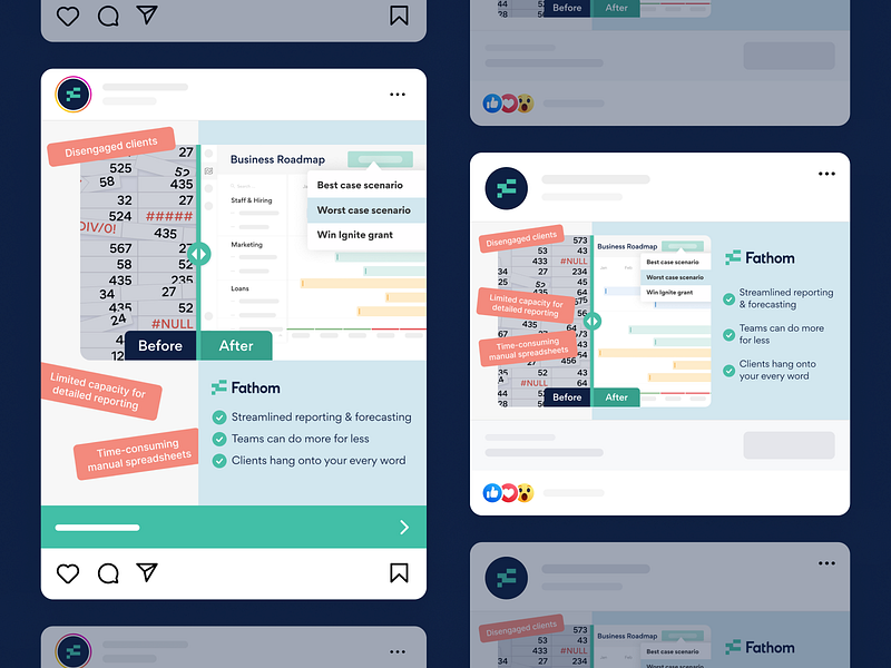 Fathom - Social Media Ads instagram ads