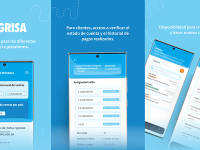 App for sales executives app mobile product design ui design ux designer