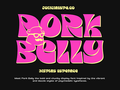 Pork Belly | Display Typeface | Free To Try Font heading font