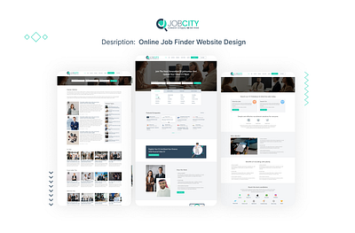 Job Finder Website Design app ui design corporate website ui design design ecommerce figma graphic design illustration job design job finder web job finder website design job website job website ui design ui ui design uiux web design