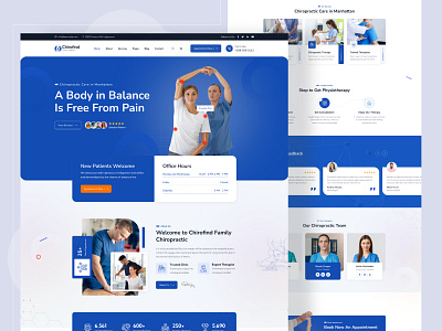 Chirofind - Chiropractic & Physiotherapy Health Care Website. therapy wellness