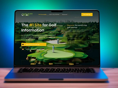 Tellmemoregolf Amazon Affiliate Platform UI/UX Redesign affiliate affiliate marketing affiliate program amazon branding golf golf club golf equipment home page illustration landing page platform product design reviews saas shop ui ui ux web design web ui