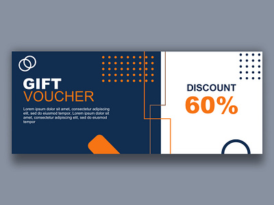 Simple Voucher Design branding graphic design motion graphics ui