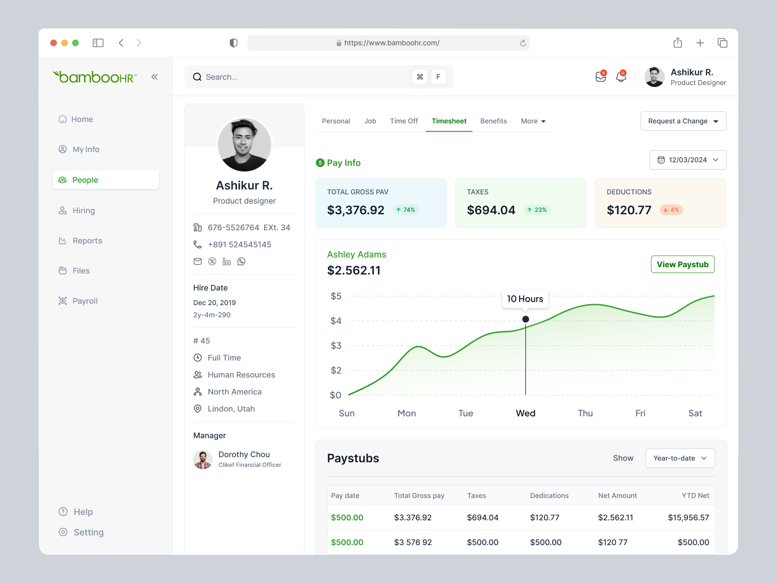 Example of Saa S UI Redesign Per Pages
