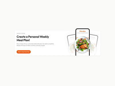 Banner for Recipe App 🍔 app banner branding design designsystem recipe ui ui design ux ux design