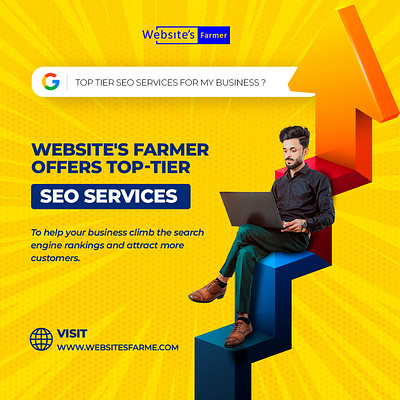 Post design for Website Farmers graphic design