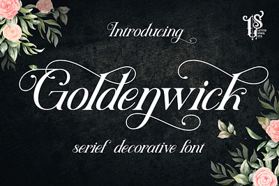 Goldenwick Serif Fonts editable template