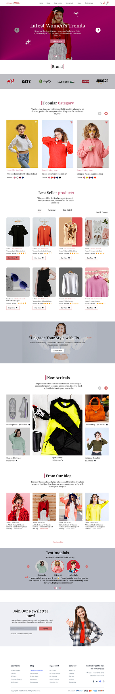 Clothes e-commerce website design clothes clothes e commerce clothes website design design e commerce e commerce ui design e commerce web design e commerce website fashion fashion website figma landing page style ui ui ux landinge page ux ux ui ux ui design ux ui web design web design