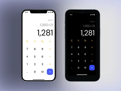 Daily UI Challenge - #004 app appdesign calculator creative dailyui dailyui4 design designer interface lightmode mobile ui uidesign uidesigner uiux userexperience userinterface ux uxdesign website
