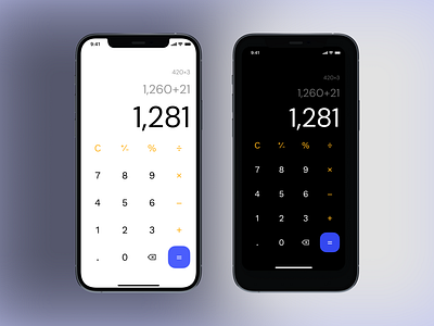 Daily UI Challenge - #004 app appdesign calculator creative dailyui dailyui4 design designer interface lightmode mobile ui uidesign uidesigner uiux userexperience userinterface ux uxdesign website