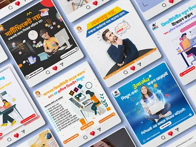 Freelancing Course - Social Media Poster Design facebook banner graphic design social media post