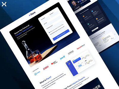 Event Landing Page/Lead Generation design dribbble shot event landing page graphic design landing page design lead generation leads ui ux