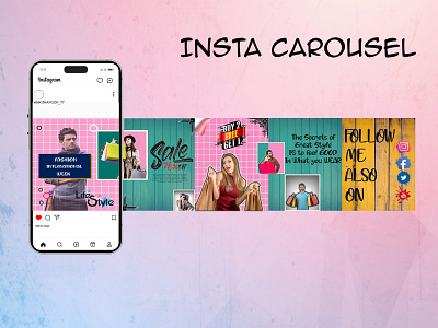 #INSTA CAROUSEL branding design graphic design insta carousel trending typography views viral