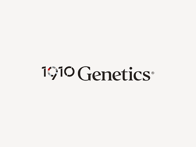 The 1910 Genetics logo 1910genetics biotechbrandingcolors branding colorharmony colorinspiration design designconsistency elegantdesign fiftysevenagency logocolors logoelegance logopalette logostory logovariations naturalbrandtones pharmaceuticalbranding sophisticatedbranding uniquelogodesign visualeleoqence visualidentity