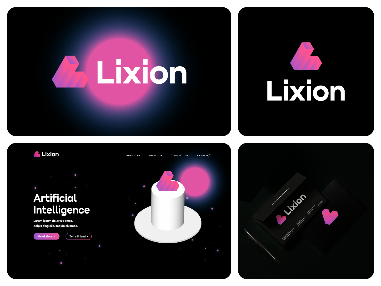Example of Comprehensive Logo Redesign Package