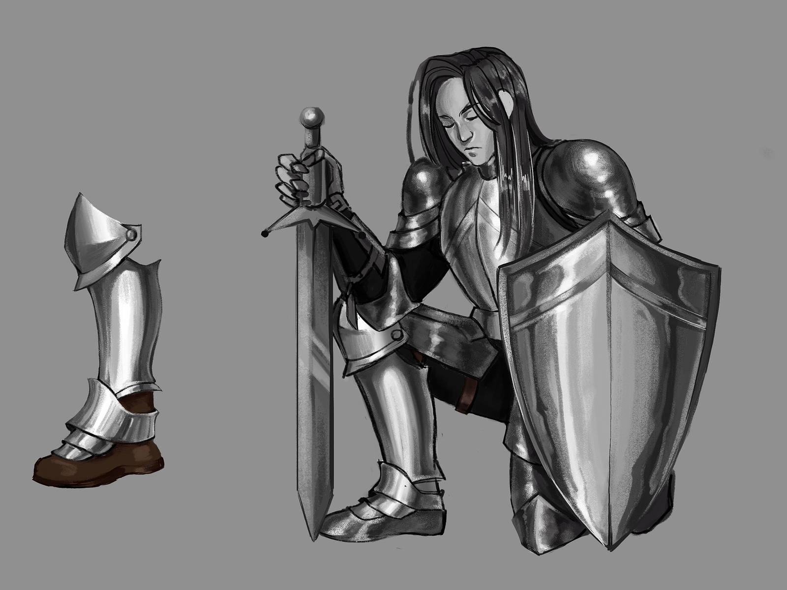 Metal armor by Yaroslava on Dribbble