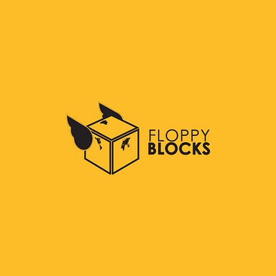 Floppy Blocks Logo Designing & Animation 2d animation branding design graphic design illustration intro intro animation logo logo animation logo designer logo designing logo designs