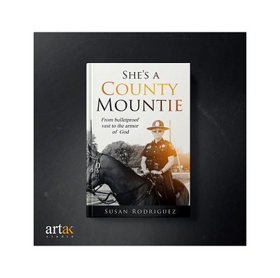 She's A County Mountie book art