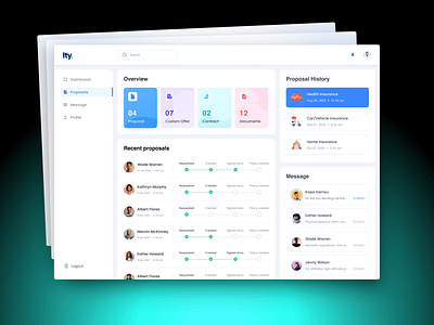 LTY Dashboard Design dashboard ui ui ux ux web