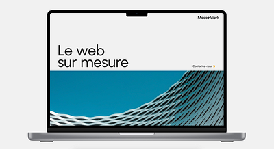 UI Design Landing page for MadeInWork landing page minimalist ui