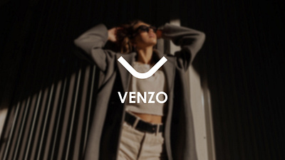 Venzo Clothing Store - Brand Identity Design bag shop design branding business card graphic design logo