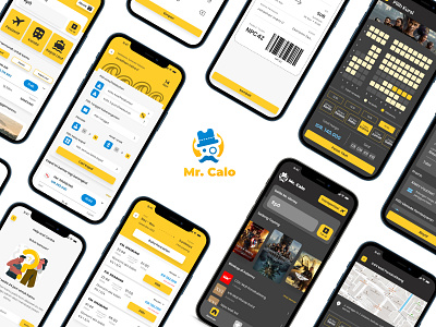 Mr. Calo - Ticketing Platform mobile ticketing ui