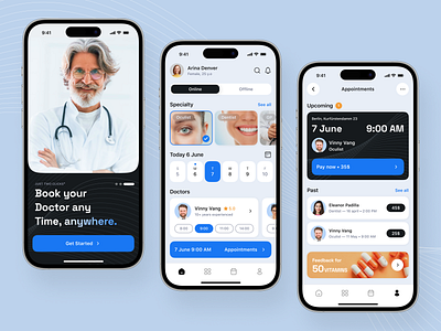 Healthcare Mobile App app app design design mobile mobile app mobile app design mobile app ui ui