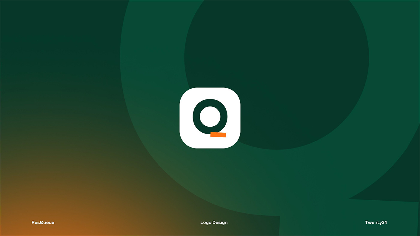 RESQUEUE - Visual Identity 3d animation branding graphic design logo motion graphics