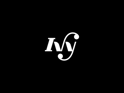 Ivy branding design floral geometric icon ivy logo minimal plants serif symbol typographic logo wordmark