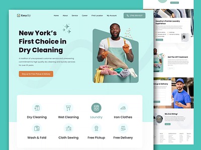 Laundry service provider website cleaning service landing page commercial cleaning services crm landing page dry clean freelance designer high converting landing page home cleaning service laundry service laundry service startup laundry services landing page laundry website professional services service provider web service website startups startups websites uiux uiux design web design website landing page