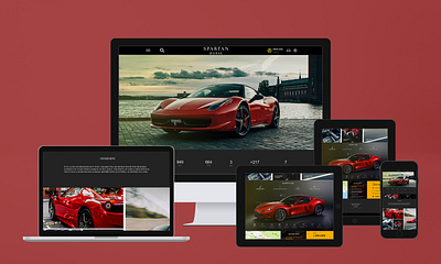 Ferrari webdesign figma graphic design ui webdesign